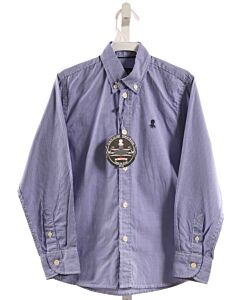 EL PULPO  BLUE  GINGHAM  DRESS SHIRT