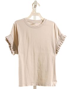 ZARA  CREAM    KNIT SS SHIRT
