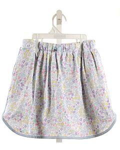 SERENDIPITY  BLUE  FLORAL  SKORT