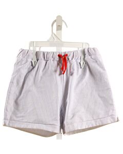 NO TAG  BLUE TERRY CLOTH STRIPED  SHORTS