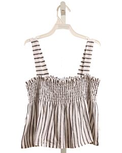 MAYORAL  BLUE  STRIPED  SLEEVELESS SHIRT