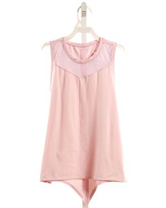 LUCKY IN LOVE  LT PINK    KNIT TANK