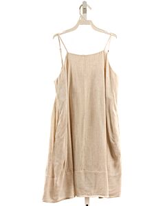 NO TAG  KHAKI LINEN   DRESS