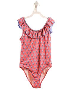 NO TAG  PINK  FLORAL  1-PIECE SWIMSUIT