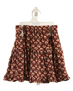 UNIT KIDS MAROON FLORAL SKIRT