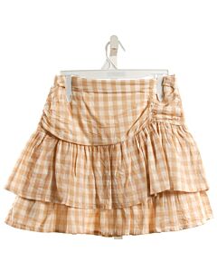 MAYORAL KHAKI GINGHAM SKIRT