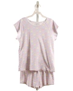 LILA + HAYES  LAVENDER   PRINTED DESIGN LOUNGEWEAR
