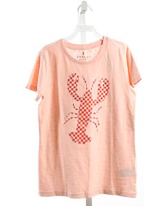 CREWCUTS  ORANGE KNIT   T-SHIRT