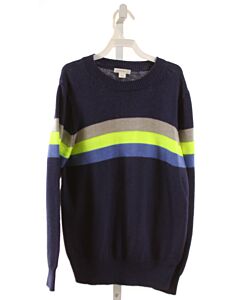 CREWCUTS  NAVY  STRIPED  SWEATER