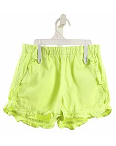 CREWCUTS  LIME GREEN    SHORTS WITH RUFFLE