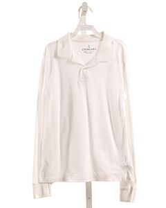 CREWCUTS  WHITE    KNIT LS SHIRT