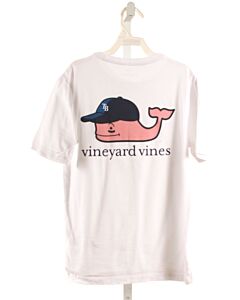 VINEYARD VINES  WHITE    KNIT SS SHIRT