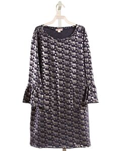 CREWCUTS  SILVER  PRINT  KNIT DRESS