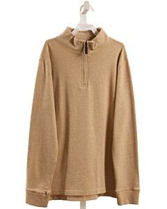 CREWCUTS  BROWN KNIT   PULLOVER