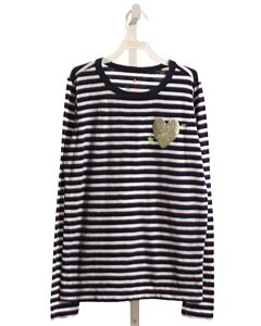 CREWCUTS  BLUE KNIT   KNIT LS SHIRT