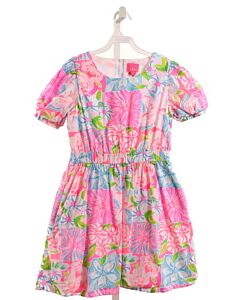 LILLY PULITZER  HOT PINK  FLORAL  DRESS