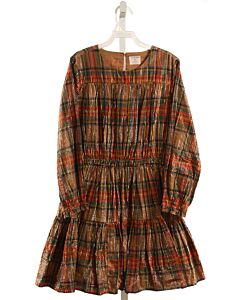 CREWCUTS  RED  PLAID  PARTY DRESS