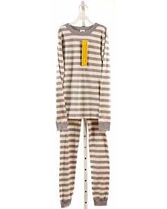 HANNA ANDERSSON  GRAY  STRIPED  LOUNGEWEAR