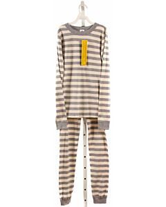 HANNA ANDERSSON  GRAY  STRIPED  LOUNGEWEAR