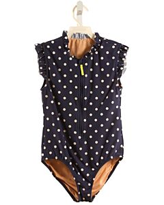 CREWCUTS BLUE POLKA DOT 1-PIECE SWIMSUIT