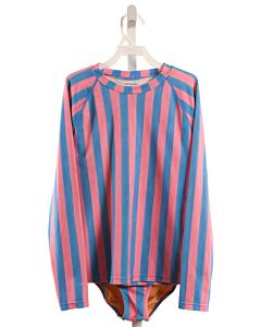 CREWCUTS  PINK  STRIPED  2-PIECE SWIMSUIT