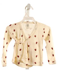 KATE QUINN  CREAM  PRINT  KNIT LS SHIRT
