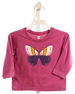 TEA  PURPLE  PRINT  T-SHIRT