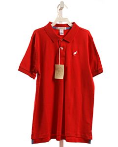 THE BEAUFORT BONNET COMPANY  RED    KNIT SS SHIRT