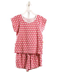 LILA + HAYES  HOT PINK  PRINT  LOUNGEWEAR