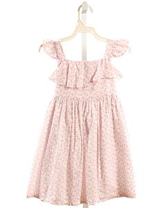 EDGEHILL COLLECTION  LT PINK  FLORAL  DRESS