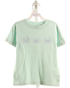 EYELET & IVY  AQUA   PRINTED DESIGN T-SHIRT