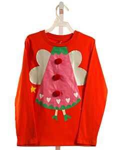 STELLA MCCARTNEY  RED   PRINTED DESIGN T-SHIRT