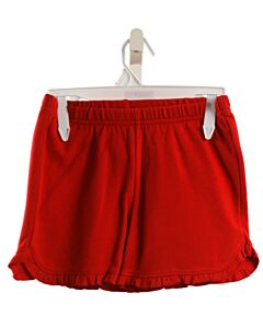 LITTLE ENGLISH  RED    SHORTS WITH RUFFLE