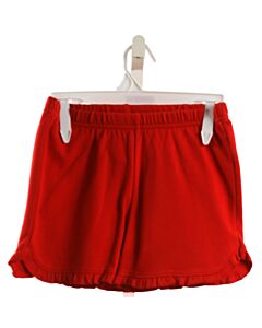 LITTLE ENGLISH  RED    SHORTS WITH RUFFLE