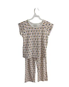 LILA + HAYES  BROWN  PRINT  LOUNGEWEAR