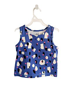 HANNA ANDERSSON  BLUE   PRINTED DESIGN KNIT TANK