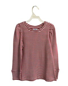 EYELET & IVY  RED  STRIPED  KNIT LS SHIRT