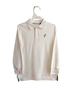 THE BEAUFORT BONNET COMPANY  WHITE    KNIT LS SHIRT