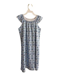 ROBERTA ROLLER RABBIT  BLUE    LOUNGEWEAR WITH PICOT STITCHING