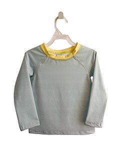 EDGEHILL COLLECTION  BLUE  STRIPED  RASH GUARD