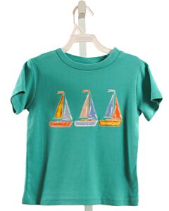 EYELET & IVY  GREEN KNIT   T-SHIRT