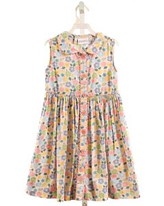 RACHEL RILEY  PINK  FLORAL  DRESS WITH RIC RAC