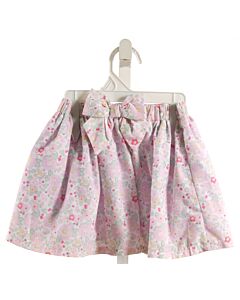 CECIL & LOU  PINK  FLORAL  SKIRT