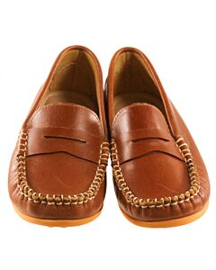 ELEPHANTITO BROWN LOAFERS *NEW WITHOUT TAG *NWT SIZE TODDLER 12