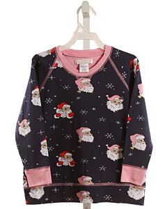 THE BEAUFORT BONNET COMPANY  NAVY  PRINT  PULLOVER