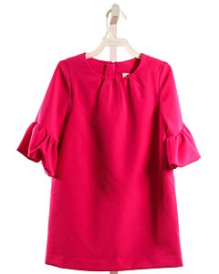 MILLY HOT PINK DRESS WITH BUBBLE HEM