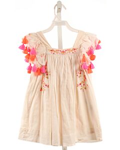 NELLYSTELLA  OFF-WHITE  FLORAL EMBROIDERED DRESS