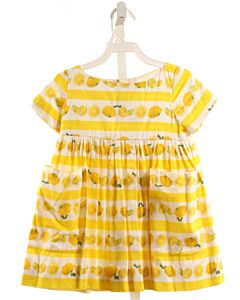 LITTLE GOODALL  YELLOW  PRINT  DRESS