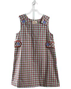 THE BEAUFORT BONNET COMPANY  MULTI-COLOR  PLAID  DRESS