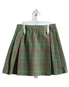 THE BEAUFORT BONNET COMPANY  GREEN  PLAID  SKIRT